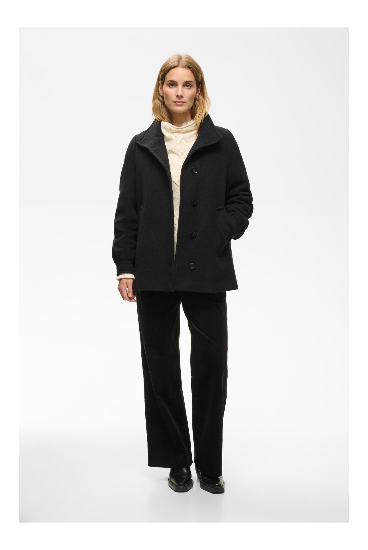 CeciliaPW Outerwear Black - 194008 - 30310639