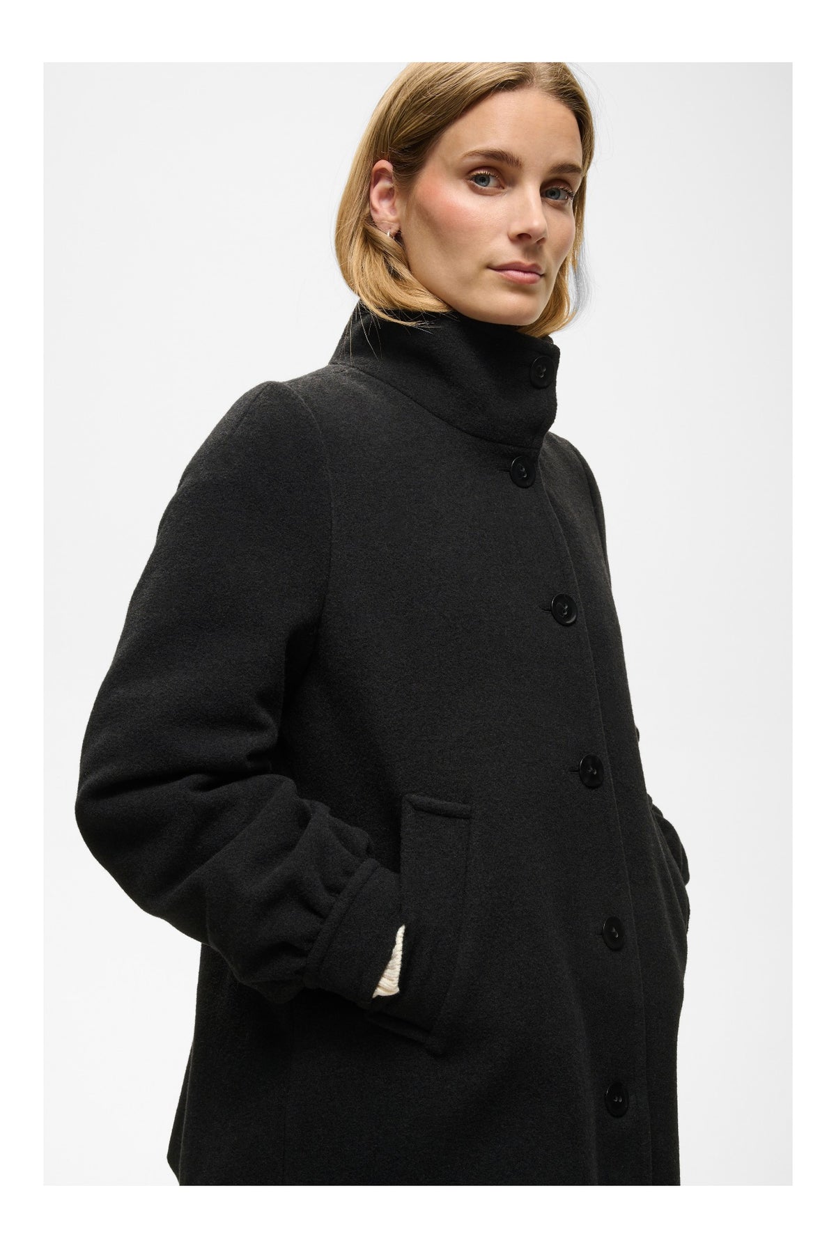 CeciliaPW Outerwear Black - 194008 - 30310639