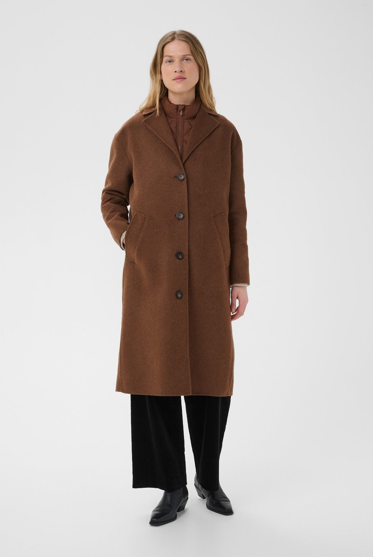 LorelaianaPW Ytterkläder Downtown Brown Melange - 19122 - 30310641