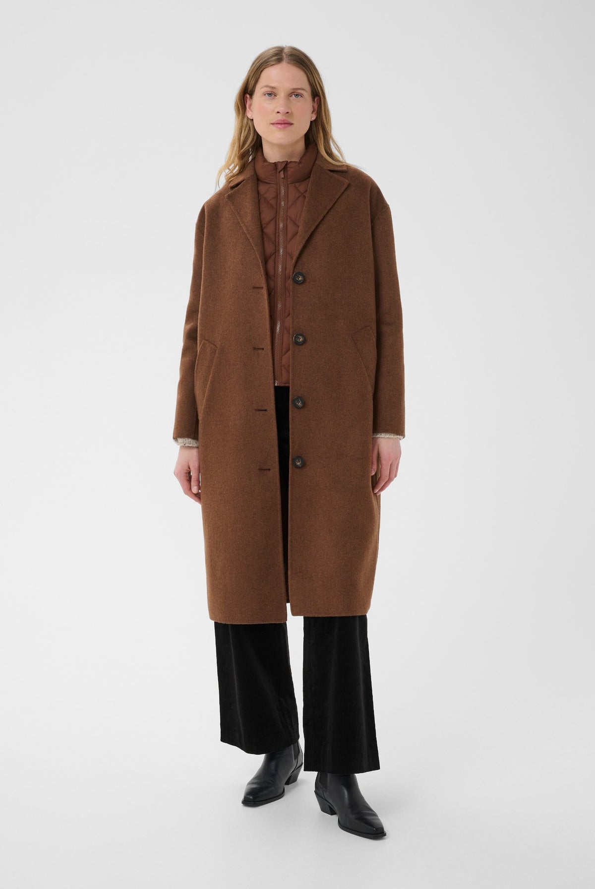LorelaianaPW Ytterkläder Downtown Brown Melange - 19122 - 30310641