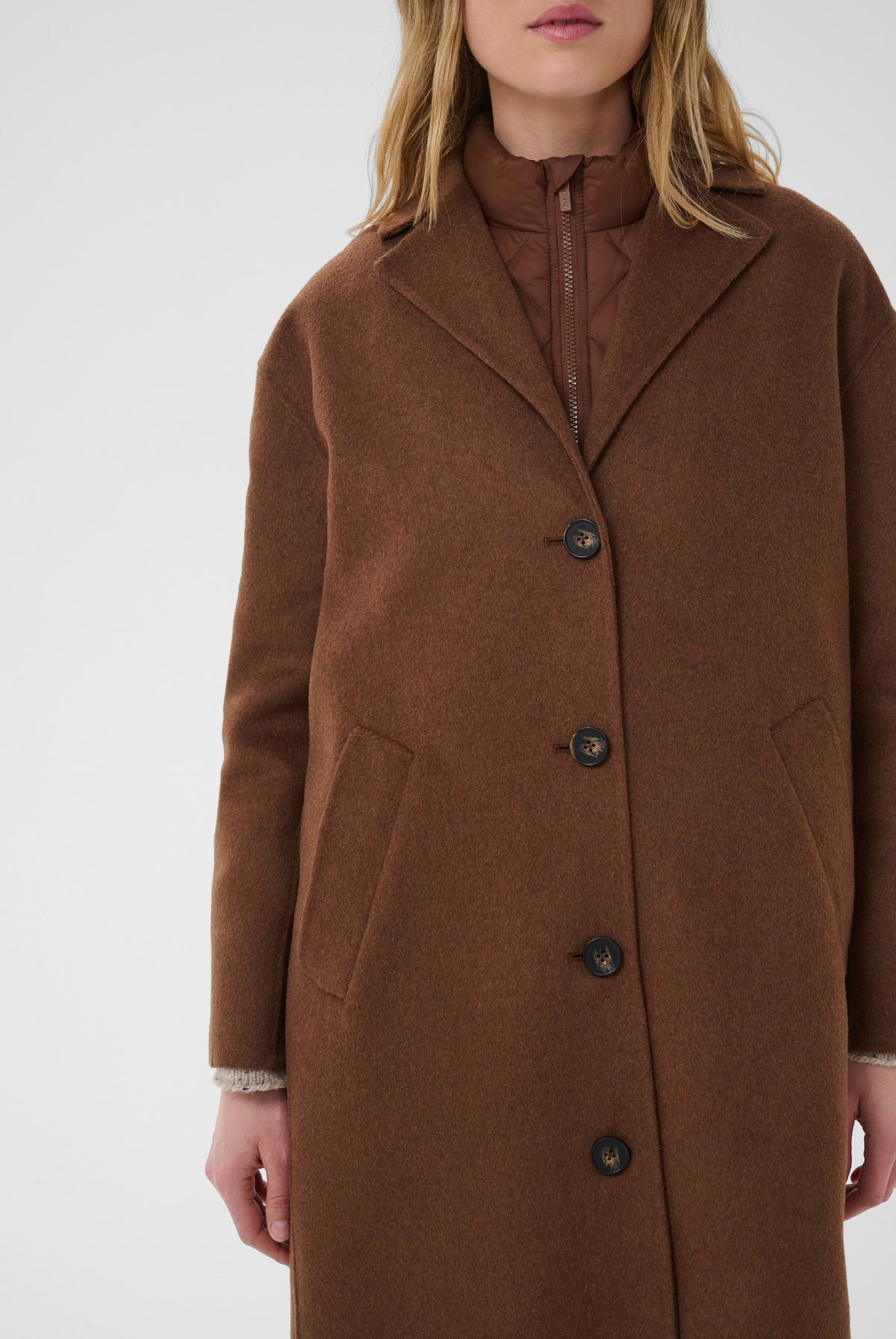 LorelaianaPW Ytterkläder Downtown Brown Melange - 19122 - 30310641