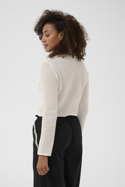 RosefinaPW Cardigan Whisper White - 110701 - 30310648 Thumbnail