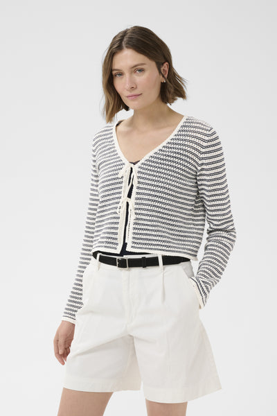 RosefinaPW Cardigan After Midnight Stripe - 305435 - 30310648 Thumbnail