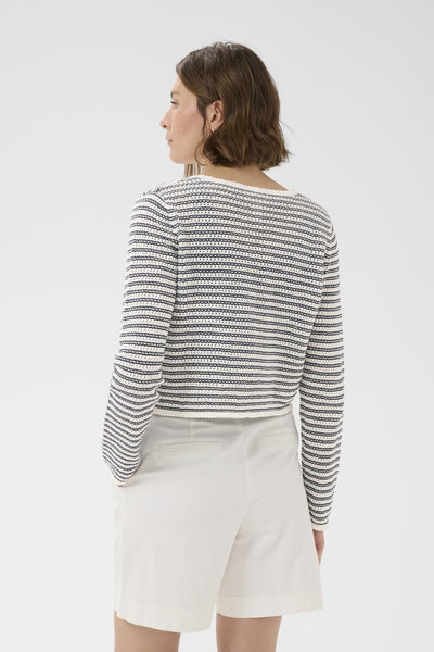 RosefinaPW Cardigan After Midnight Stripe - 305435 - 30310648 Thumbnail