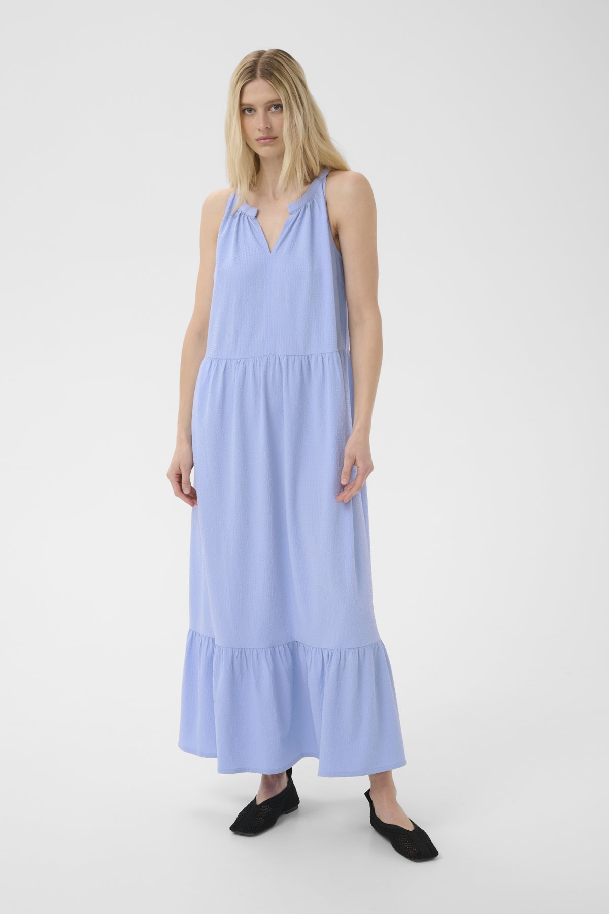 TheonaPW Dress Brunnera Blue - 163922 - 30310663