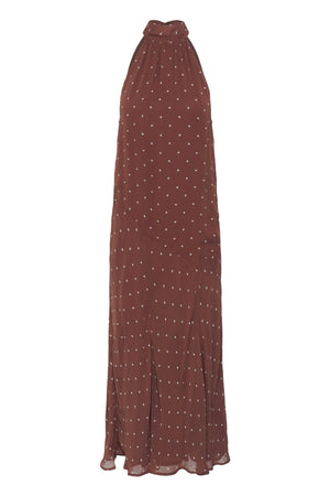 DorthemiePW Klänning Roasted Russet Dot Print - 305 - 30310687