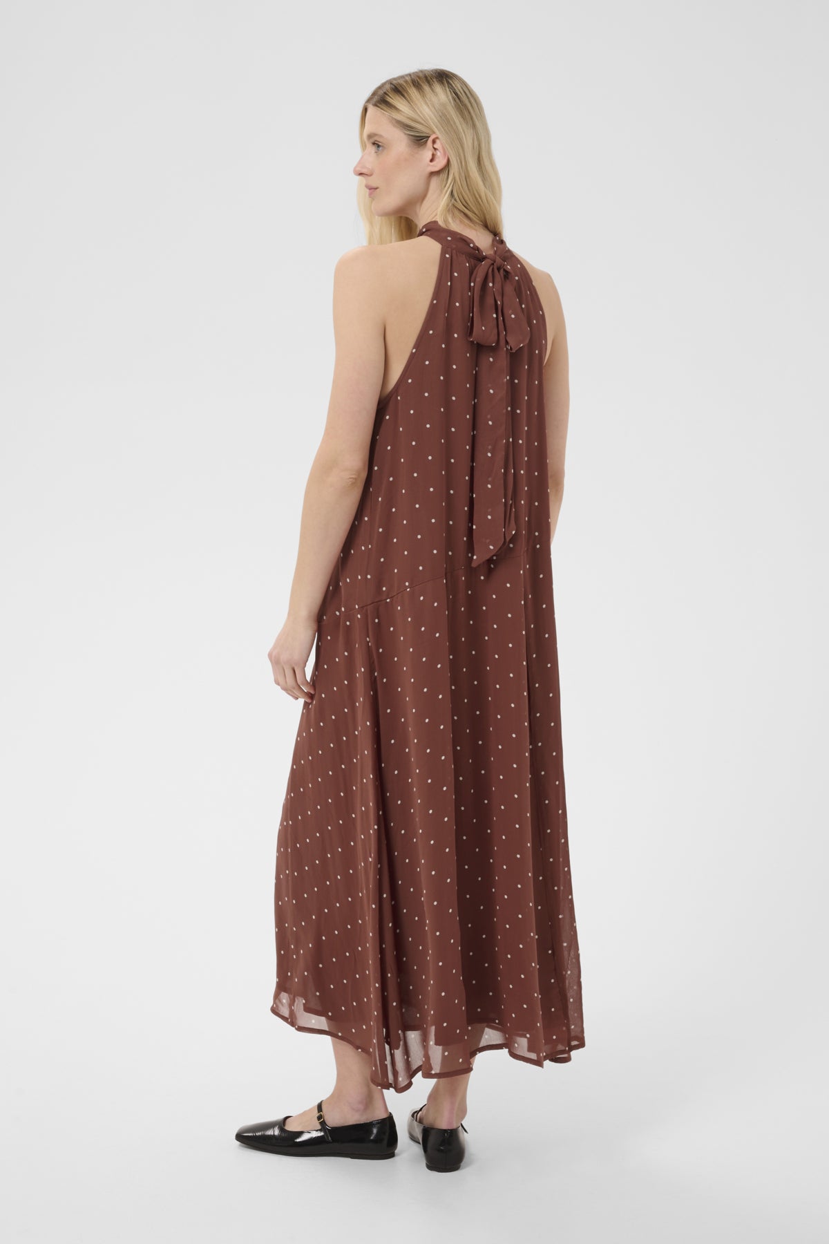 DorthemiePW Klänning Roasted Russet Dot Print - 305 - 30310687