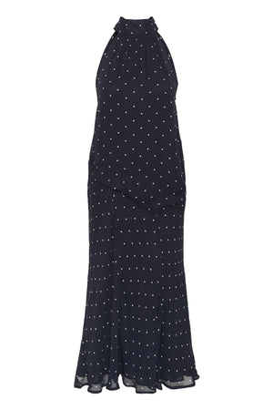 DorthemiePW Klänning Dark Navy Dot Print - 305168 - 30310687