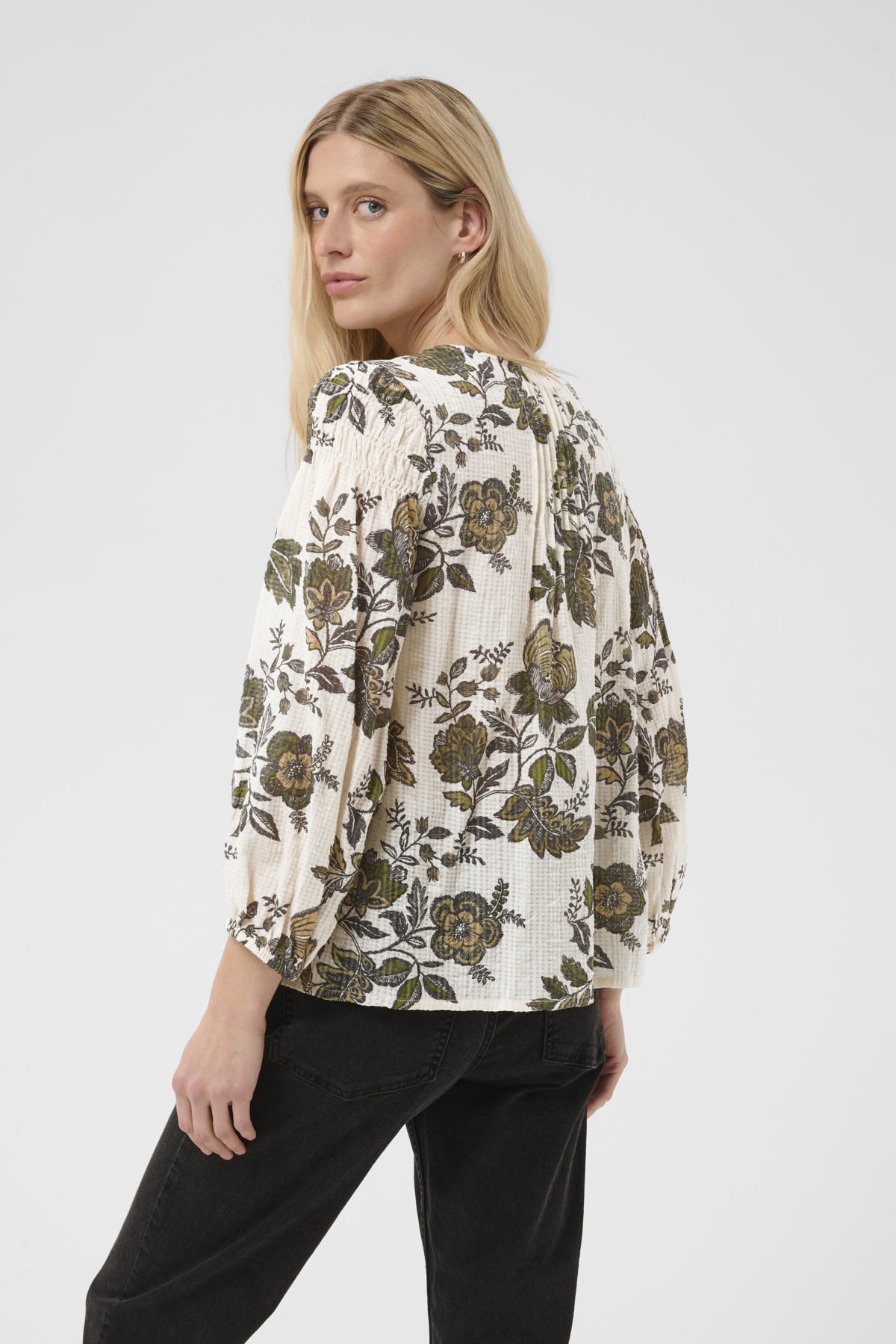 DolliPW Blus Bettle Flower Print - 305127 - 30310691