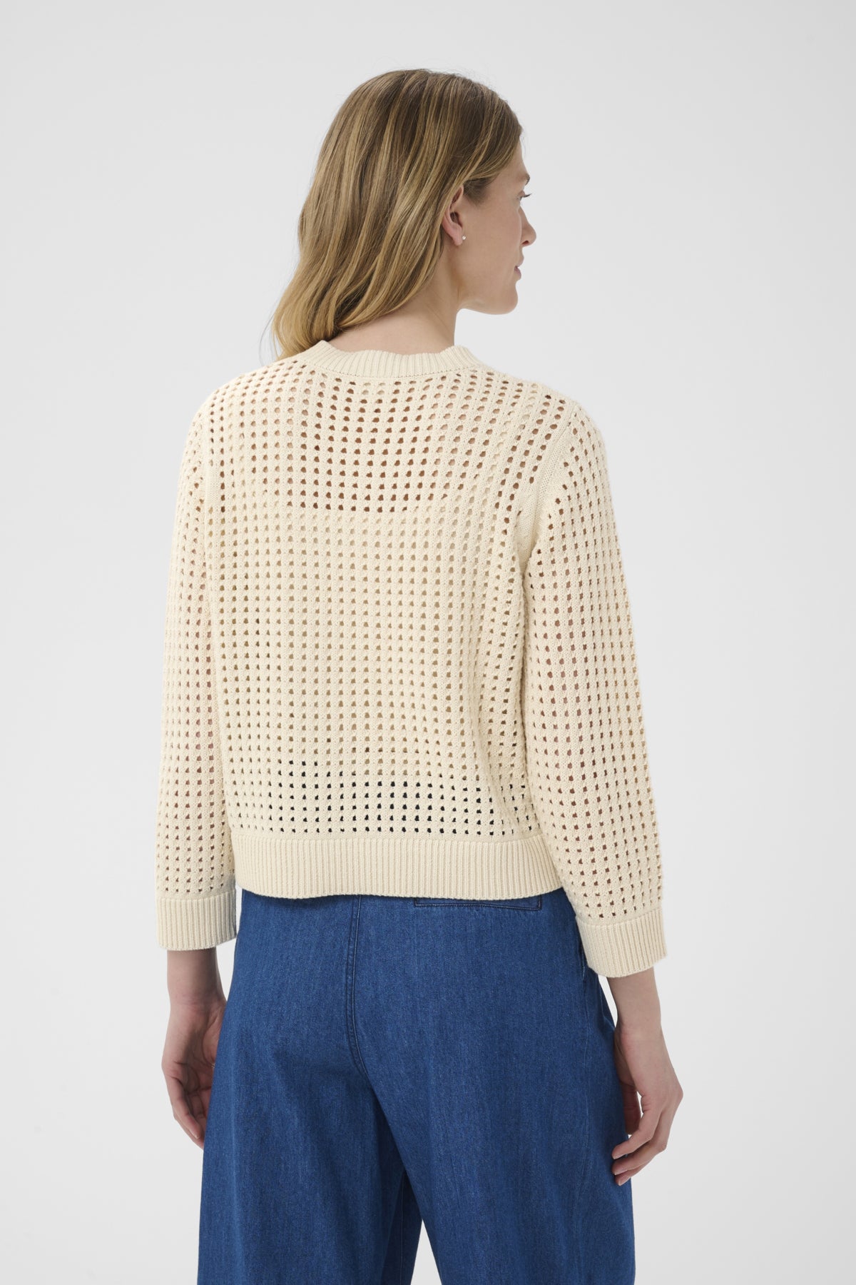 DenizePW Cardigan Whitecap Gray - 120304 - 30310706