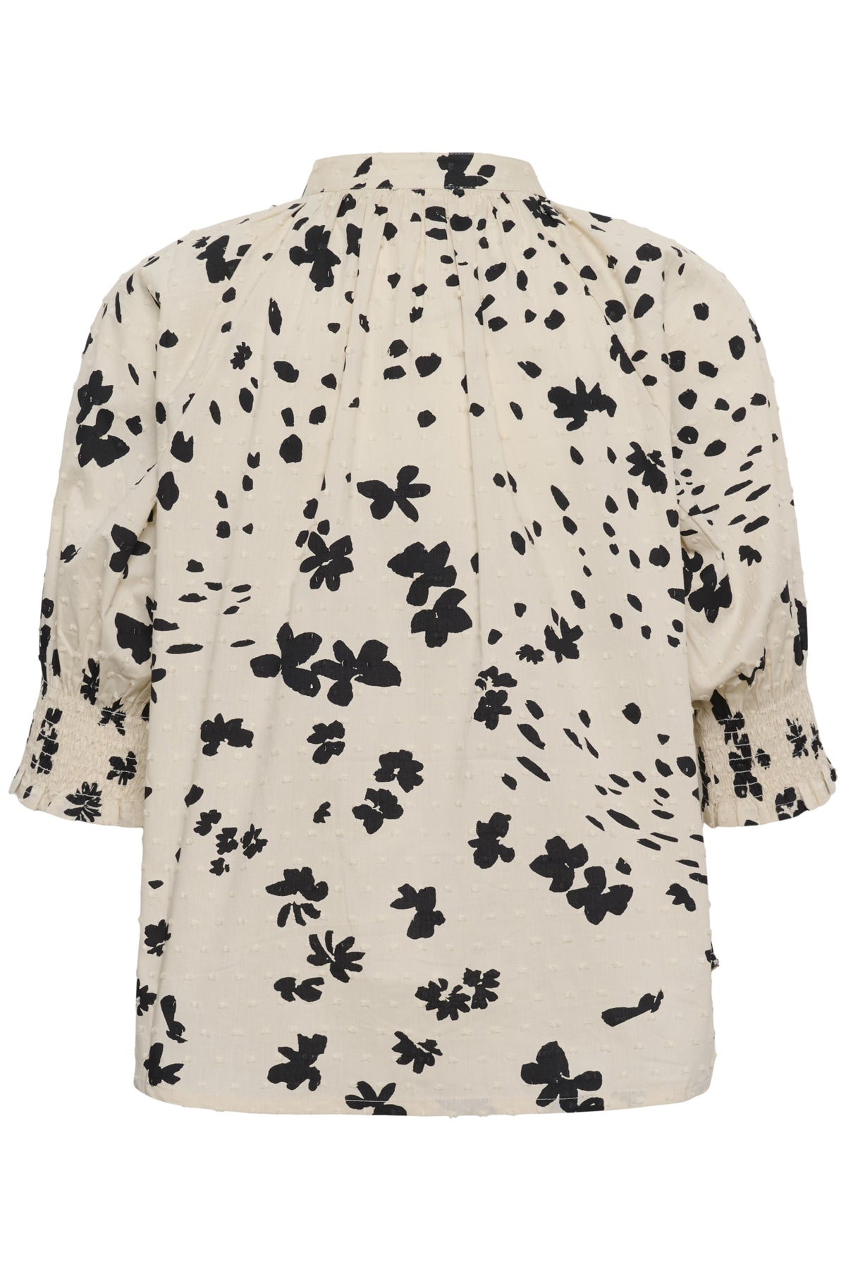 AlmerasPW Skjorta Black Dot Flower Print - 30473 - 30310709