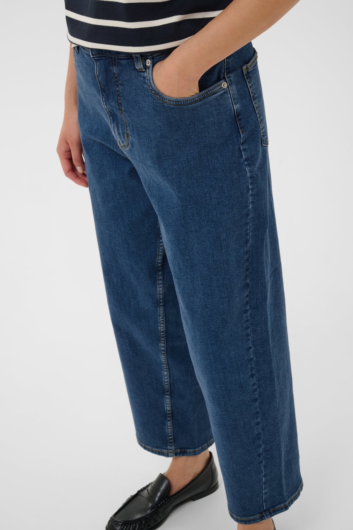 AdelenaPW Jeans Medium Dark Blue Denim - 30015 - 30310715
