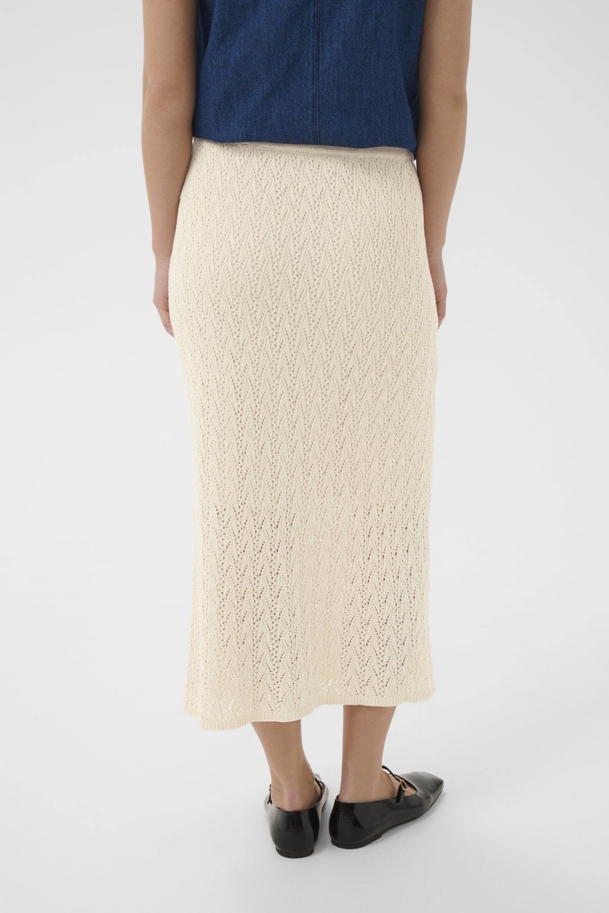 DeboaPW Skirt Whitecap Gray - 120304 - 30310730