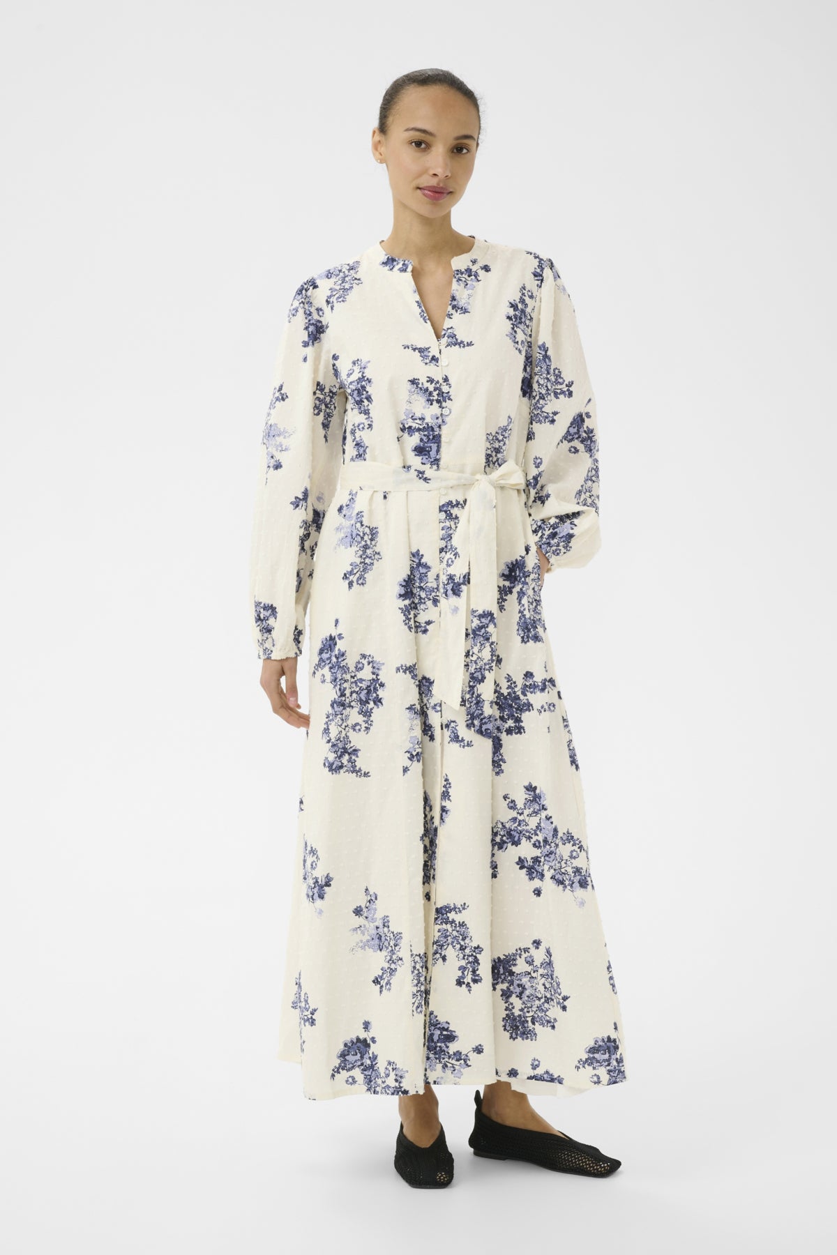 AviranaPW DR Blue Shadow Flower Print - 304 - 30310732