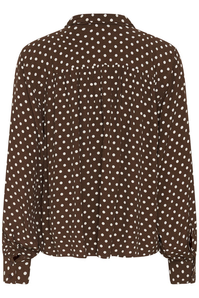 YaninaPW BL Downtown Brown Dot Print - 305 - 30310737 Thumbnail