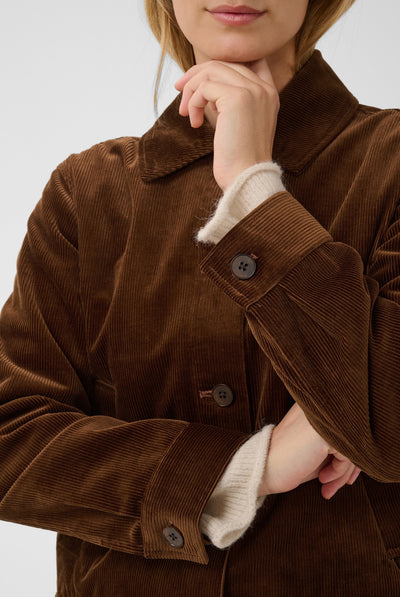 ConstanzePW Jacket Downtown Brown - 191223 - 30310798 Thumbnail
