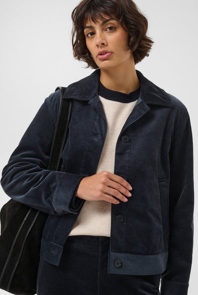 ConstanzePW Jacka Dark Navy - 194013 - 30310798 Thumbnail