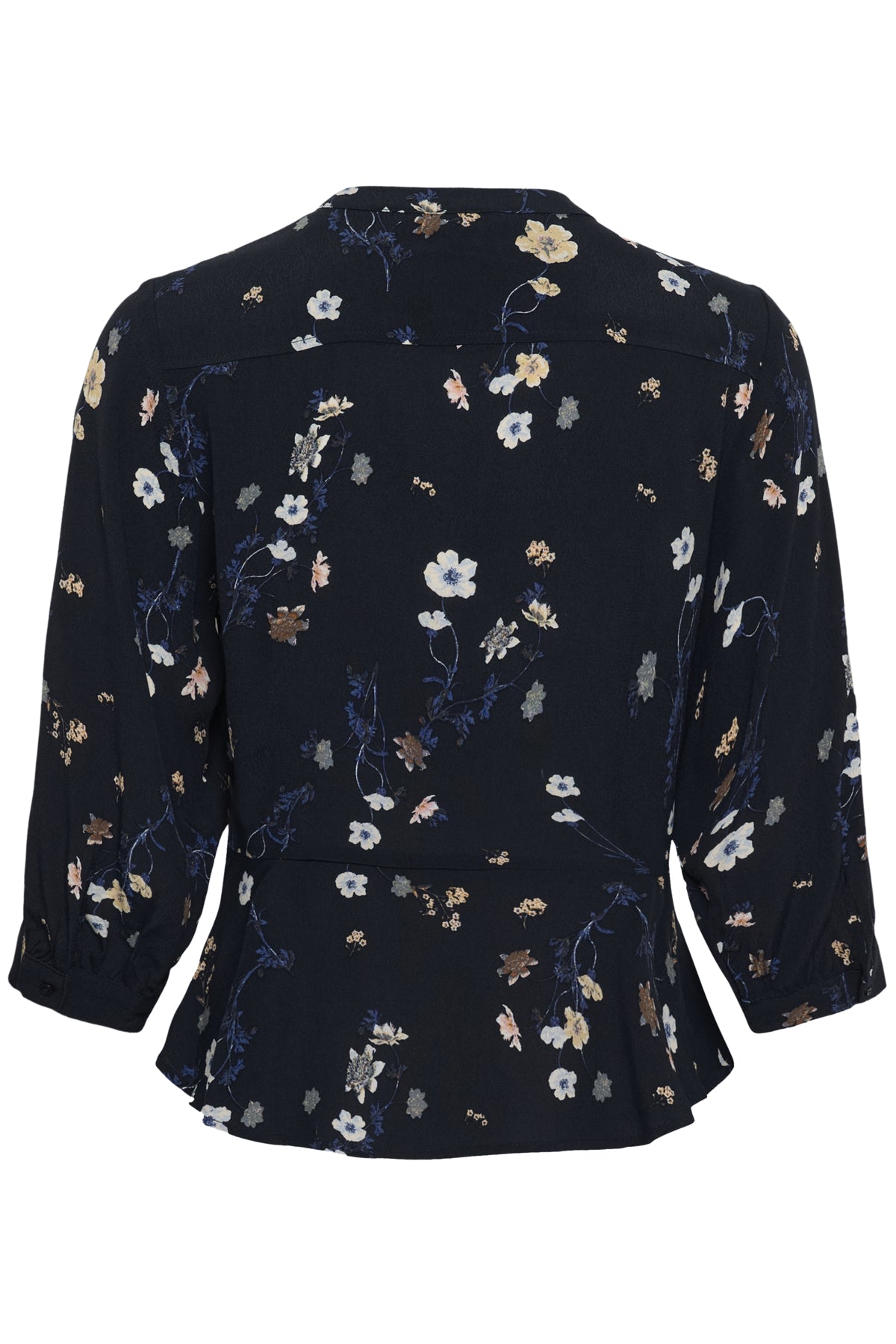 ConstantinaPW Skjorta Dark Navy Botanical Flower - 3 - 30310806