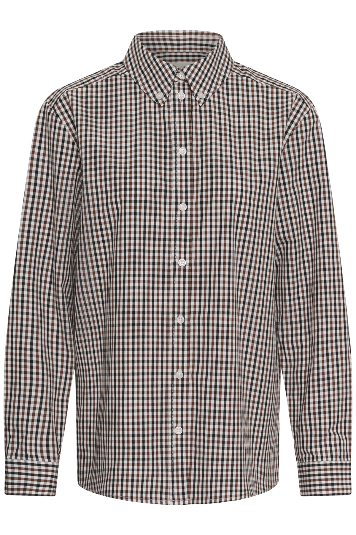 ChrestellaPW Skjorta Downton Brown Check - 305339 - 30310817