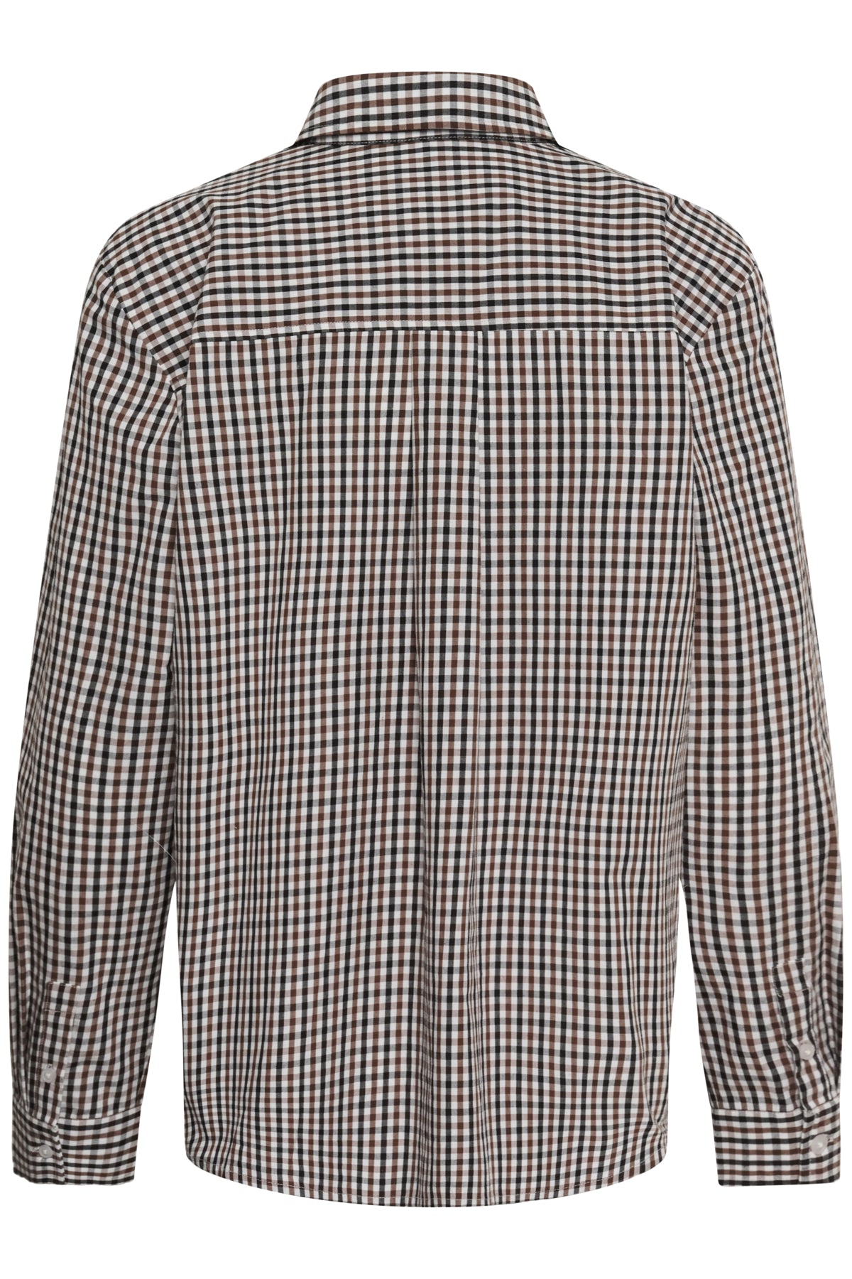 ChrestellaPW Skjorta Downton Brown Check - 305339 - 30310817