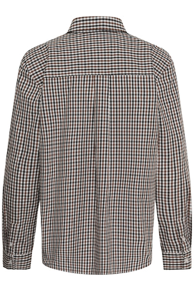 ChrestellaPW Skjorta Downton Brown Check - 305339 - 30310817 Thumbnail