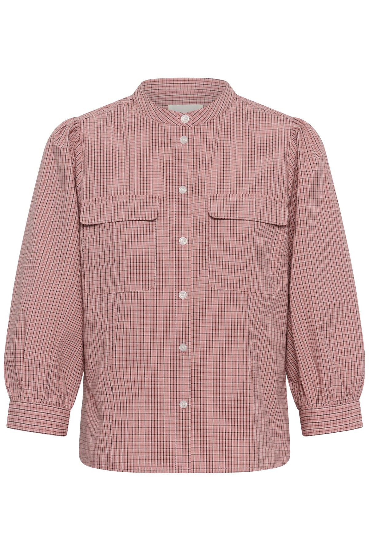 ChinettePW Skjorta Brandied Apricot Check - 30551 - 30310819