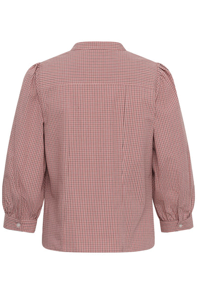 ChinettePW Skjorta Brandied Apricot Check - 30551 - 30310819 Thumbnail