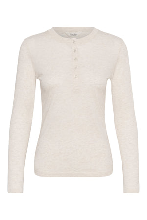 ChattiaPW T-shirt Whitecap Melange - 1203041 - 30310829