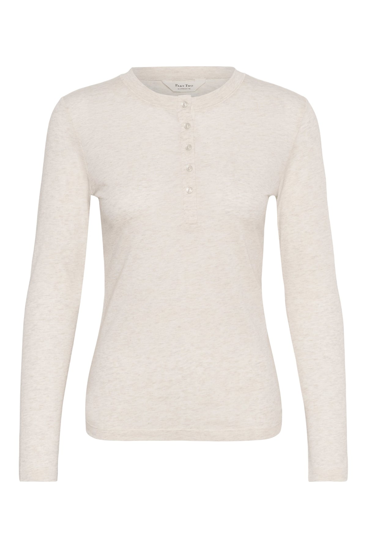 ChattiaPW T-shirt Whitecap Melange - 1203041 - 30310829