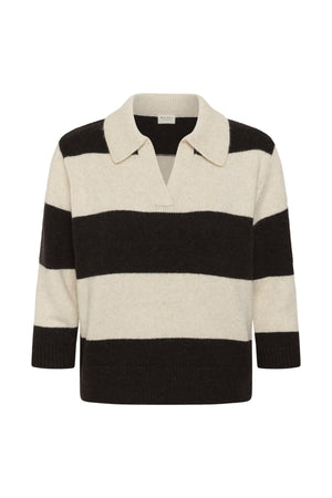 CharlottPW Pullover Whitecap Gray/Molé Stripe - 30 - 30310833