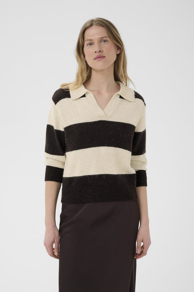 CharlottPW Pullover Whitecap Gray/Molé Stripe - 30 - 30310833 Thumbnail