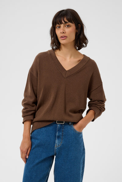 CharlinPW Pullover Downtown Brown Stripe - 305355 - 30310834 Thumbnail