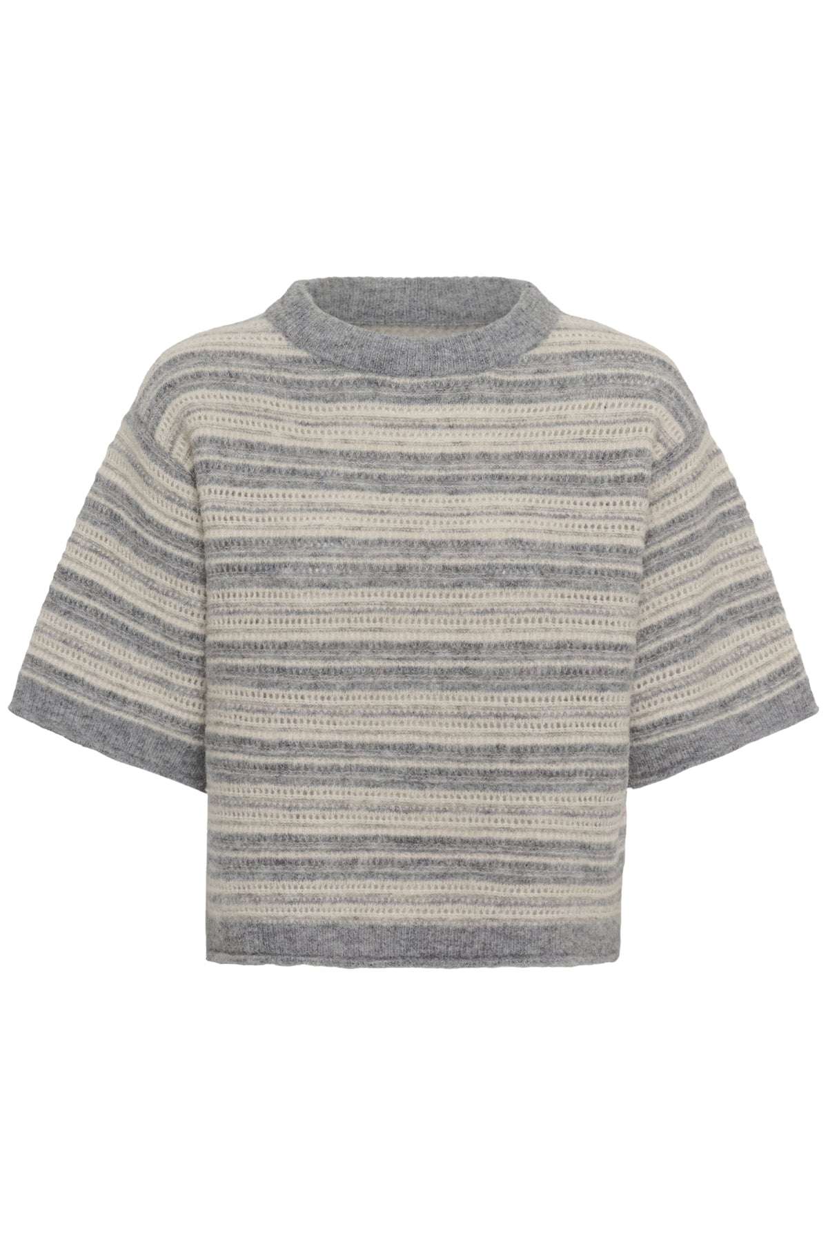 CerysPW Tröja Grå/French Oak Randig - 30537 - 30310846