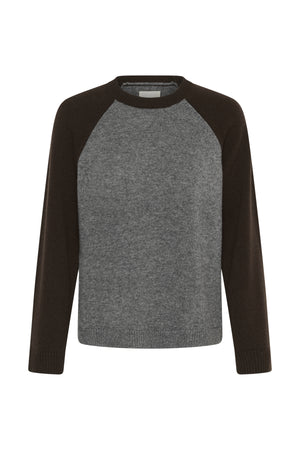 CleoPW Pullover Grå/Mole Colorblock - 305374 - 30310866