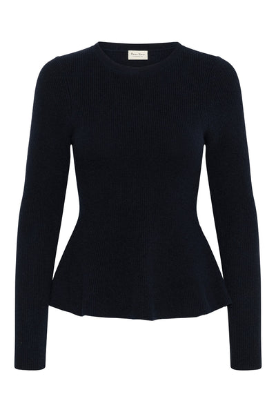 CarinaPW Pullover Mörk marinblå - 194013 - 30310868 Thumbnail