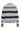CarilinaPW Pullover Grå m. Marinblå ränder - 305330 - 30310869
