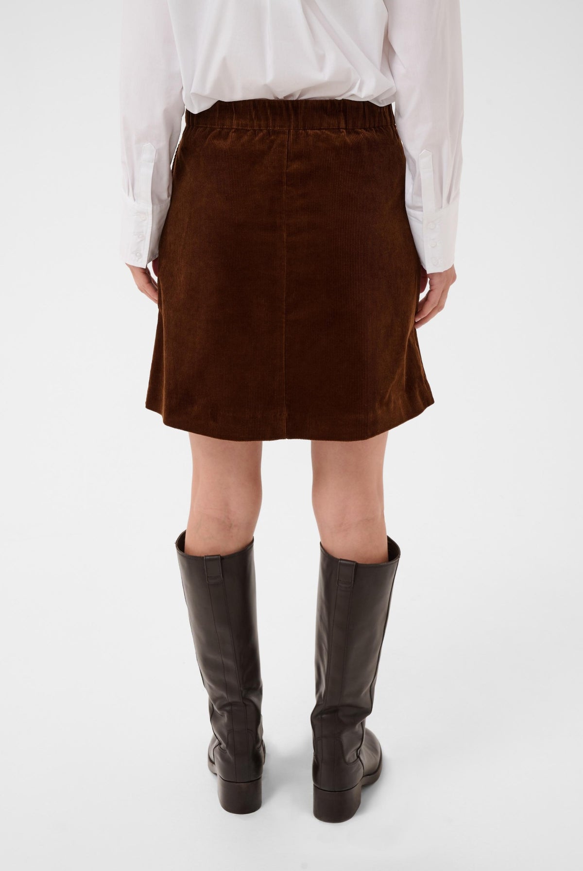 LingsPW Kjol Downtown Brown - 191223 - 30310896