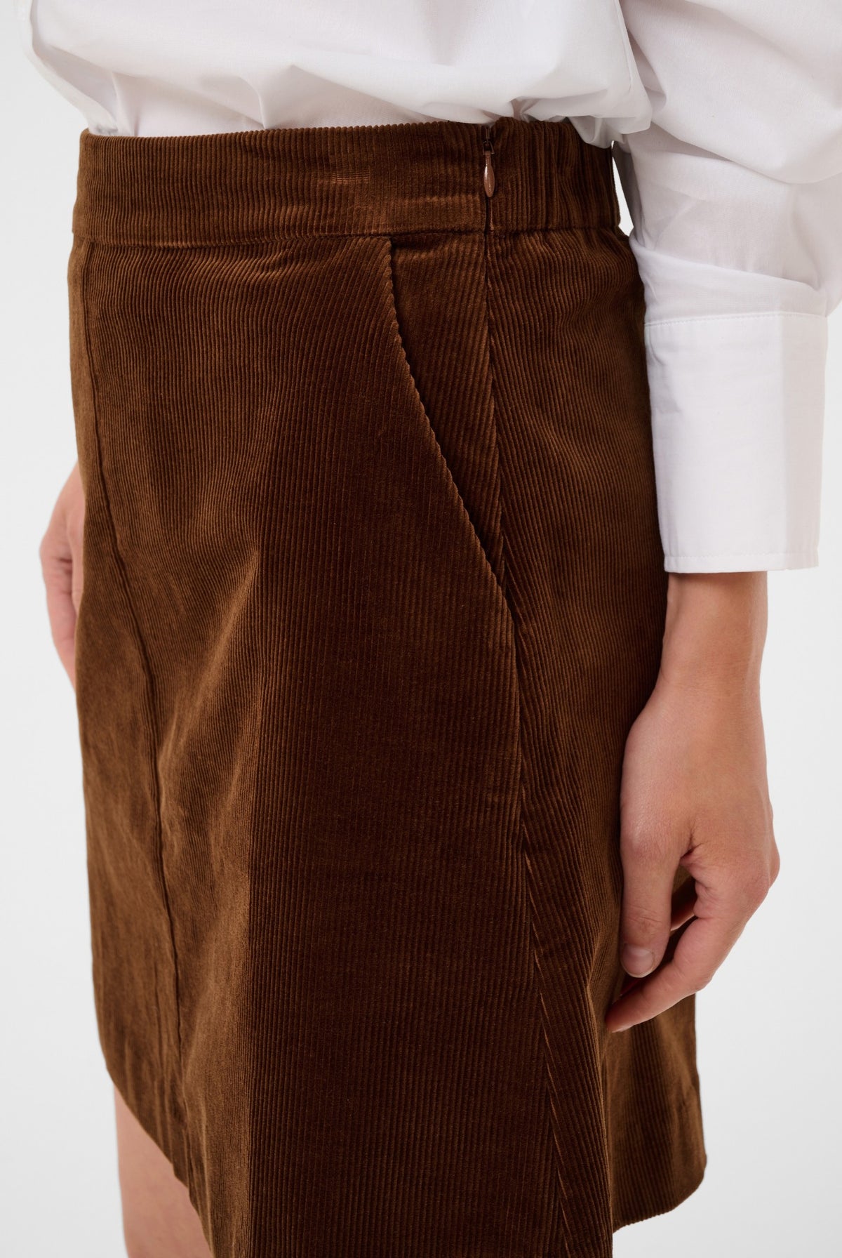 LingsPW Kjol Downtown Brown - 191223 - 30310896