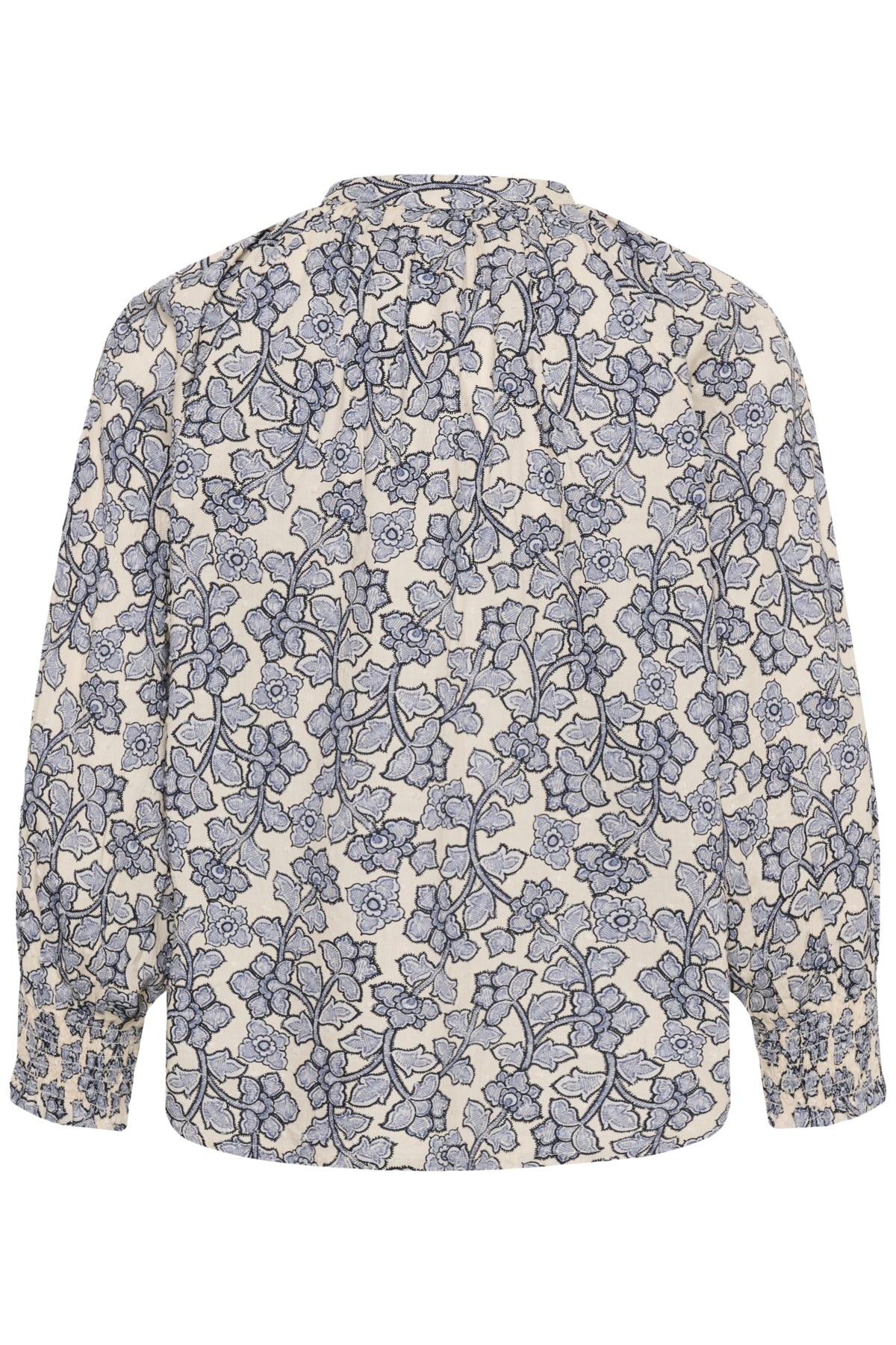 AlmeriPW skjorta Dark Navy Leaf Print 2 - 30562 - 30311163