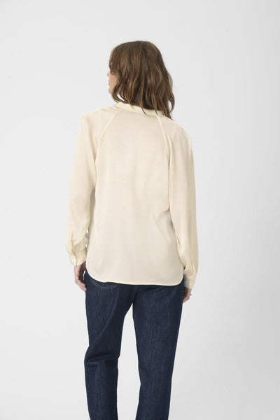 SLIoana Blouse LS Whisper White - 30407197 Thumbnail