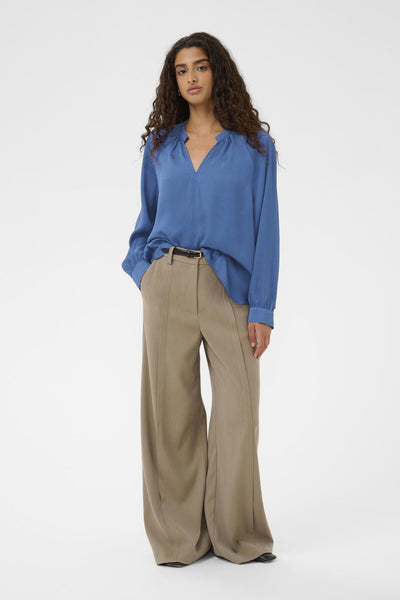 SLIoana Blouse LS Nouvean Navy - 194054 - 30407197 Thumbnail