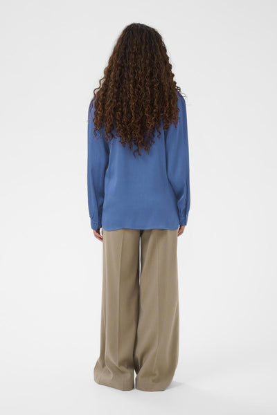 SLIoana Blouse LS Nouvean Navy - 194054 - 30407197 Thumbnail