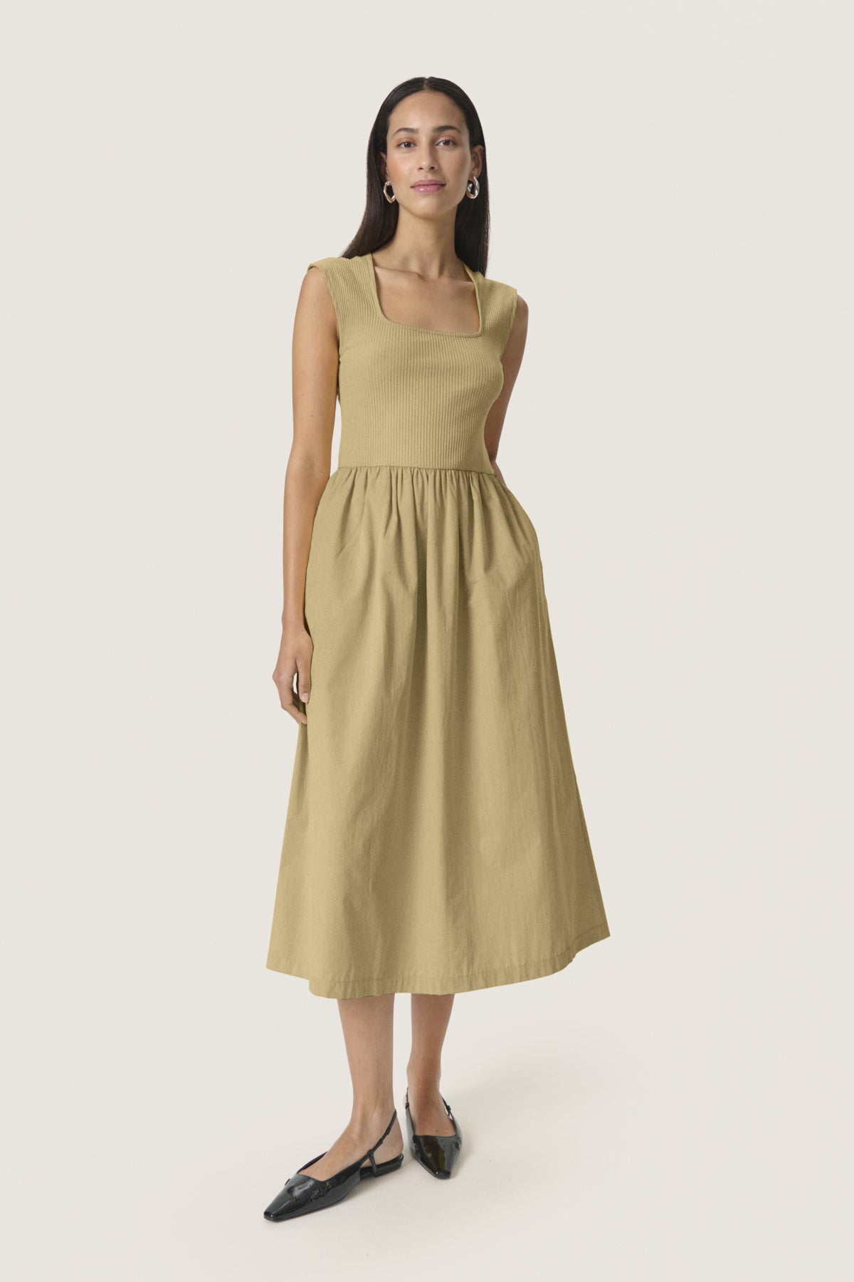SLSimone Phoebe Dress Elmwood - 30407490