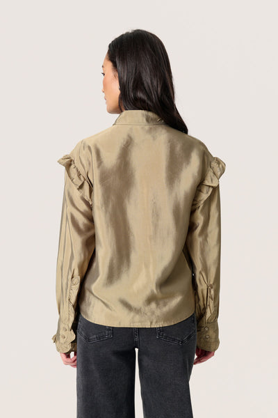 SLKarolina Skjorta LS Covert Green - 30407948 Thumbnail