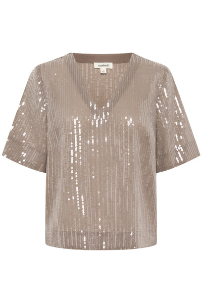 SLNanina Blus SS Morel - 30408006 Thumbnail