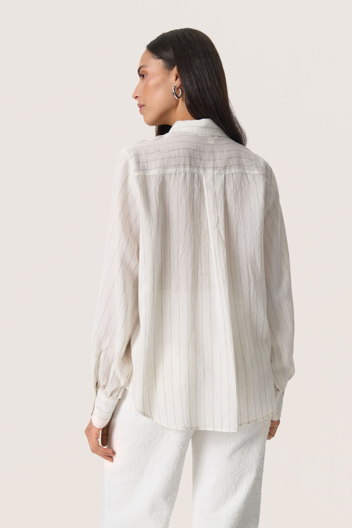 SLRoya Skjorta LS Nature Stripe