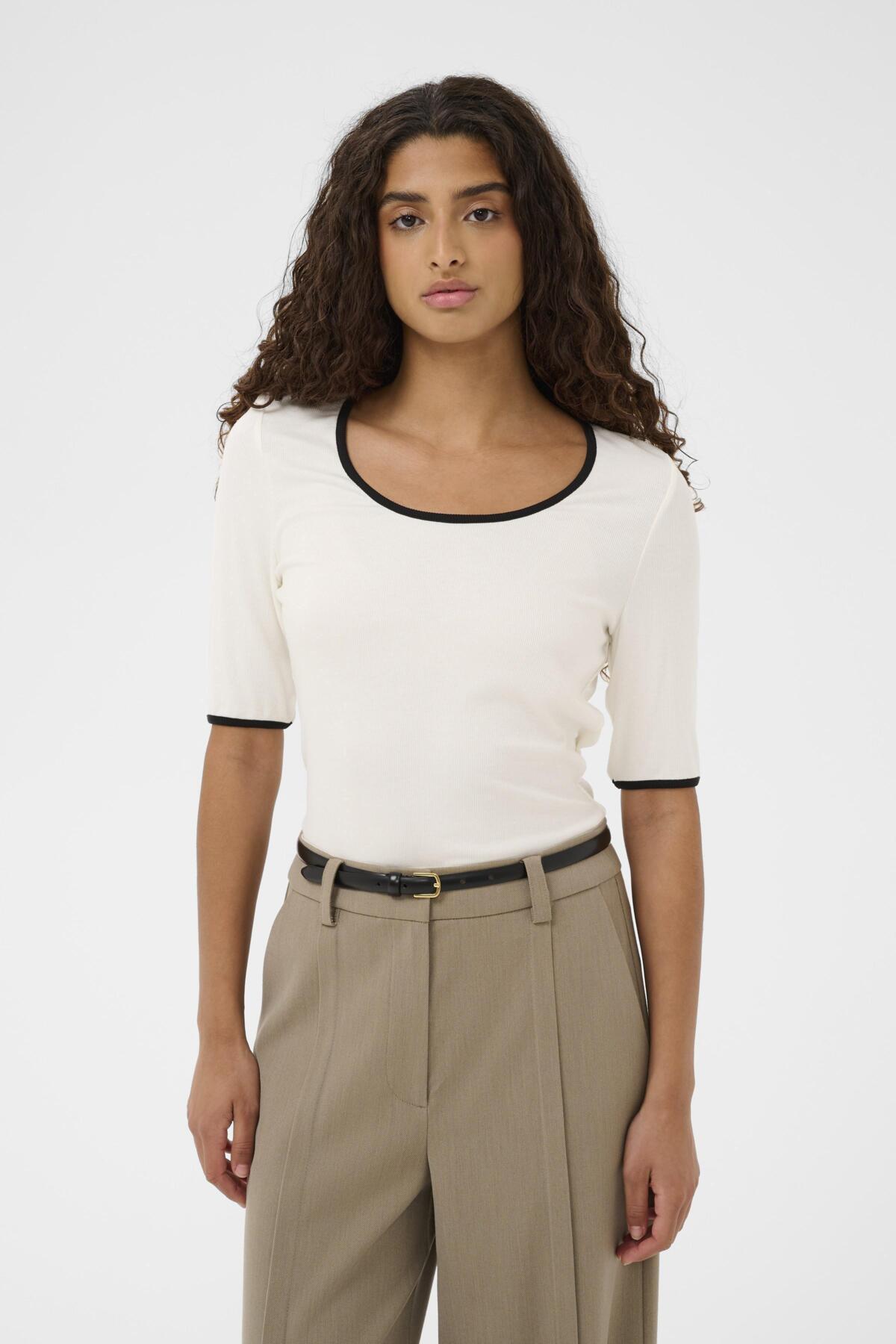 SLNaida Tee Broken White - 111001 - 30408151