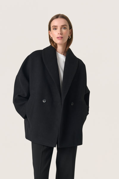 SLRubie Peacoat Black - 30408269 Thumbnail
