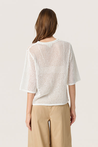SLKathryn Pullover SS Broken White Thumbnail