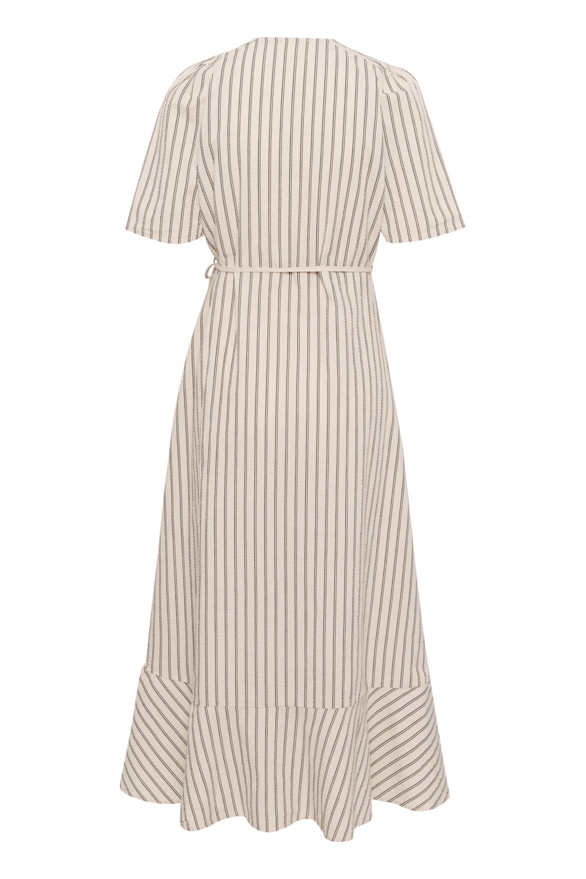SLAnvitte Karven Dress SS Beige with Black Stripe - 30408461
